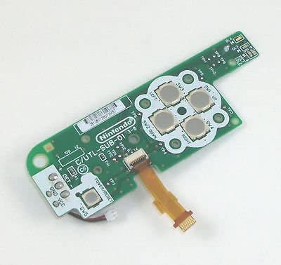 Nintendo DSi XL DPad Power Board Repair Part C/UTL-SUB-01 UTL-001