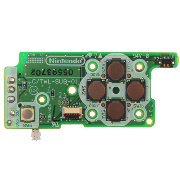 Nintendo DSi TWL-001 DPad Power Board Repair Part C/TWL-SUB-01