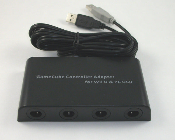 NEW Mayflash 4 Controller Port Wii U Gamecube Adapter Wii U PC Super Smash Bros