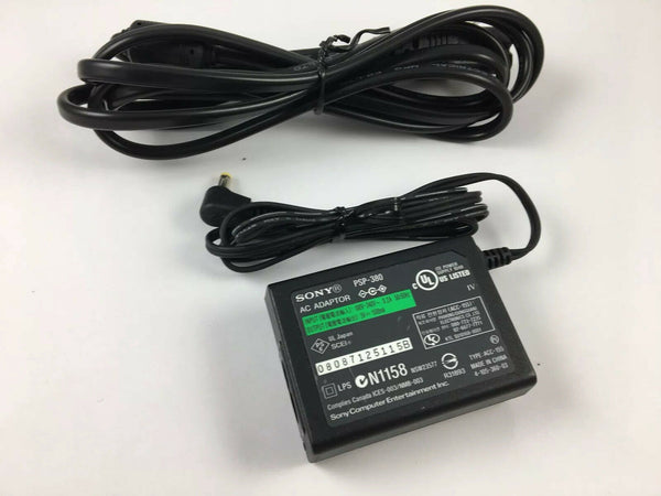 NEW OFFICIAL SONY PSP-380 PSP AC Adapter Battery Charger Cord Plug