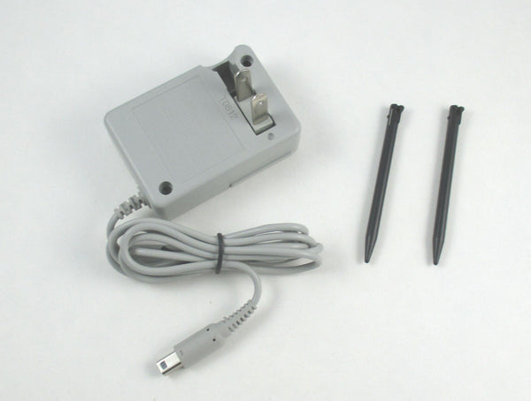 NEW Nintendo 3DS Original CTR-001 Compatible WAP-002 Charger AC Adapter 2 Stylus
