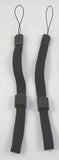 NEW OFFICIAL Wii Wii U Wrist Strap Hand Strap Lanyard LOT of 2 Black or Gray
