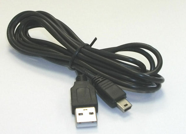 New 6 Foot Black Wii U Pro Controller USB Sync Charge Cable